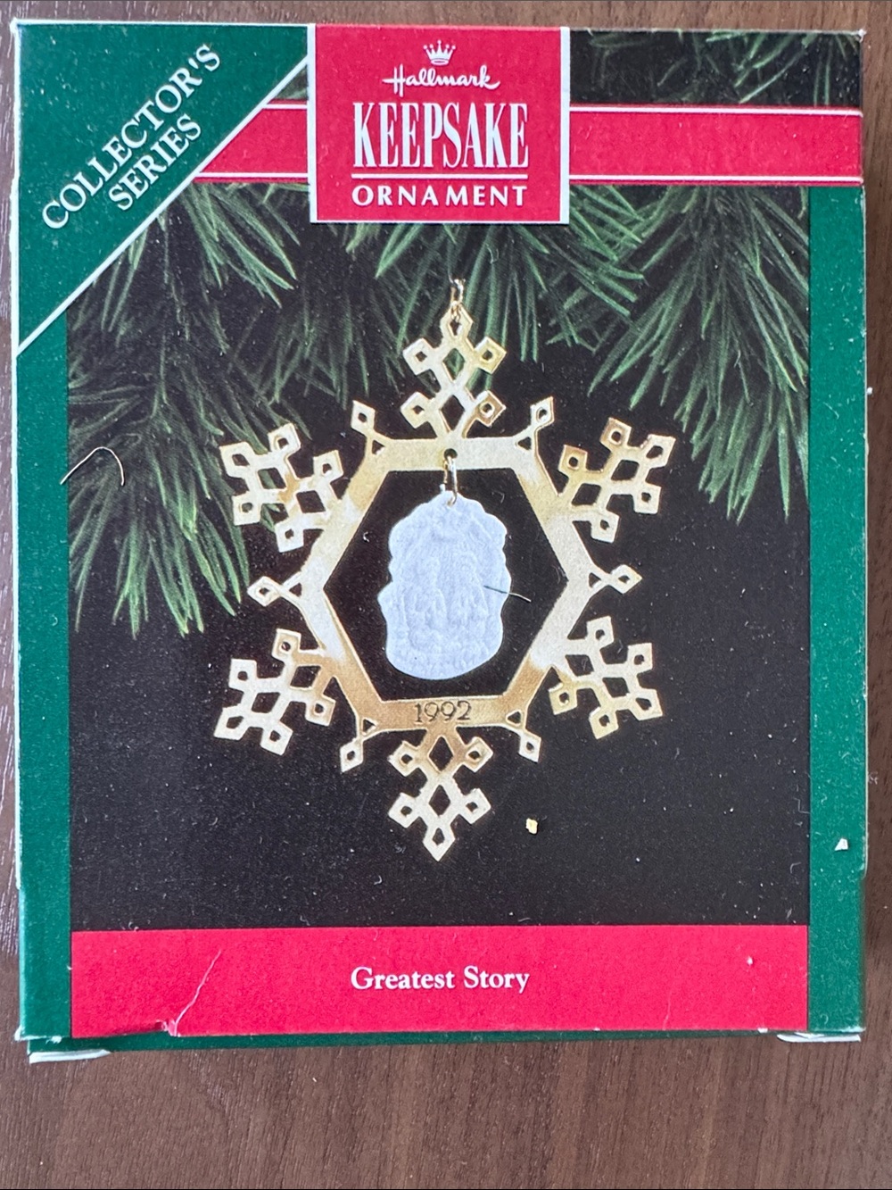 Hallmark Nativity Snowflake Keepsake Ornament